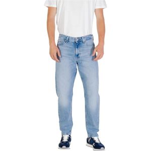 Tommy Jeans, Heren, Jeans, Blauw, Maat: W33 L32 Katoen,