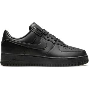 Nike Frisse Air Force 1 Sneakers , Black , Heren , Maat: 39 1/2 EU