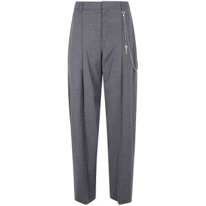 Alexander Wang, Dames, Broeken, Grijs, Maat: 2XL