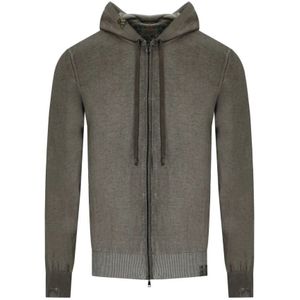 Bob, Heren, Sweatshirts & Hoodies, Bruin, Maat: L Katoen,