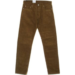 Carhartt Wip, Heren, Broeken, Bruin, Maat: W28 L32 Katoen,
