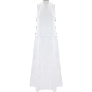 Kocca, Dames, Jurken, Wit, Maat: L