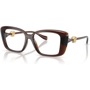 Versace - VE3385U - Optische Monturen - Bruin Transparant - Kwadraat