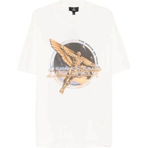 Represent, Heren, Tops, Wit, Maat: XL Katoen,