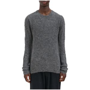 Thom Krom, Dames, Truien, Grijs, Maat: S Wol,