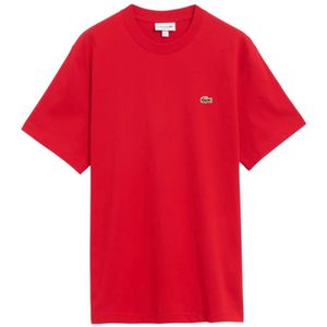Lacoste, Heren, Tops, Rood, Maat: S