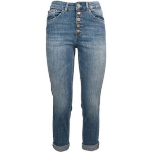 Dondup, Dames, Jeans, Blauw, Maat: W31 Katoen,