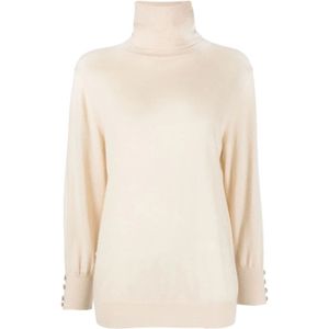 Max & Moi, Dames, Truien, Beige, Maat: L Wol,