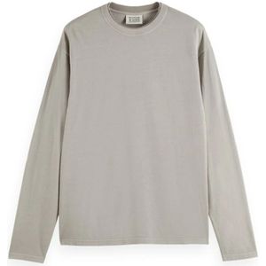 Scotch & Soda, Heren, Tops, Grijs, Maat: S