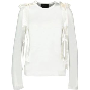 Simone Rocha, Dames, Tops, Wit, Maat: XS Synthetisch,