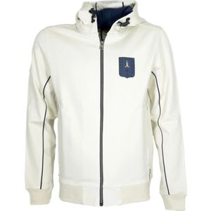 Aeronautica Militare, Heren, Sweatshirts & Hoodies, Wit, Maat: M Viscose,