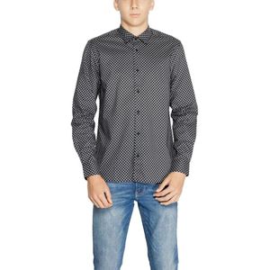 Antony Morato - Geometric Print - Overhemd - Grijs - Lange Mouwen