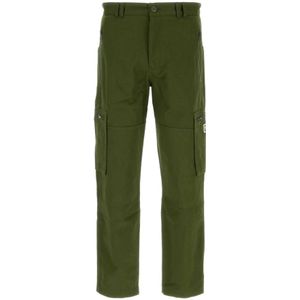 Kenzo, Heren, Broeken, Groen, Maat: W38 Katoen,