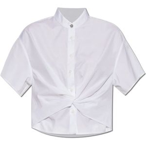 Rag & Bone, Dames, Blouses & Shirts, Wit, Maat: M Katoen,