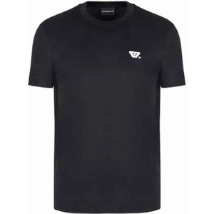 Armani, Heren, Tops, Zwart, Maat: XL Katoen,
