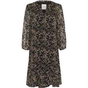 Part Two, Dames, Jurken, Veelkleurig, Maat: S