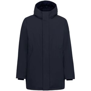 People of Shibuya, Heren, Mantels, Blauw, Maat: XL Leer,