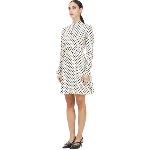 Mar De Margaritas, Dames, Jurken, Wit, Maat: XS Viscose,