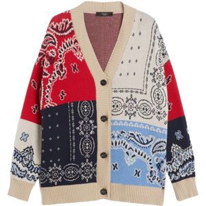 Vesten - Geribbelde Kraag - Knitwear - V-hals - Losse Pasvorm