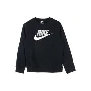 Nike Hybrid Crew Sports Club Sweater , Black , Heren , Maat: M