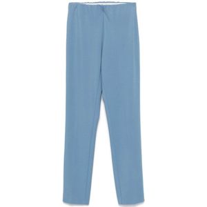 Le Tricot Perugia, Dames, Broeken, Blauw, Maat: M Viscose,