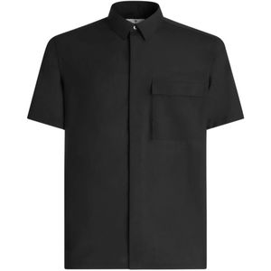 PT Torino - Short Sleeve Shirt - Zwart - Katoen - Heren