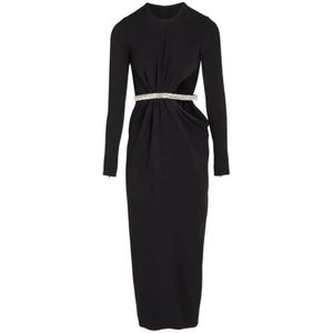 Giambattista Valli, Dames, Jurken, Zwart, Maat: S Viscose,