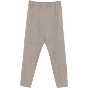 Le Tricot Perugia, Dames, Broeken, Beige, Maat: 3XL