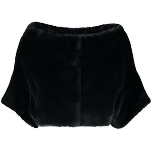 Herno, Dames, Jassen, Zwart, Maat: M Poliester,