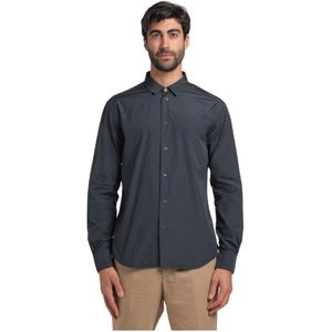 Barena Venezia, Heren, Overhemden, Blauw, Maat: S Katoen,