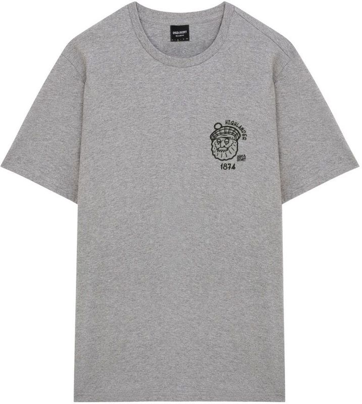 Lyle & Scott, Heren, Tops, Grijs, Maat: S Katoen,