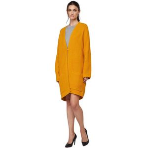 Twinset, Dames, Truien, Geel, Maat: S Wol,