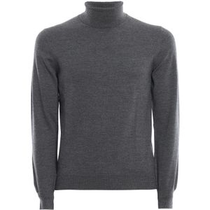Paolo Fiorillo Capri, Heren, Truien, Grijs, Maat: L