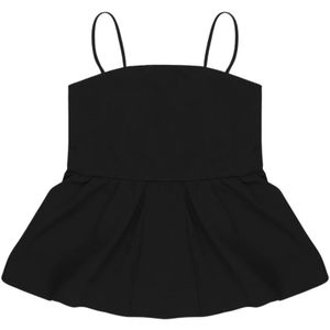 Gestuz, Dames, Tops, Zwart, Maat: L