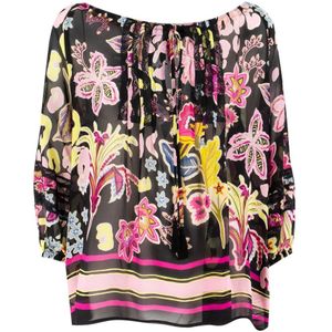 Ermanno Scervino, Dames, Blouses & Shirts, Veelkleurig, Maat: XS