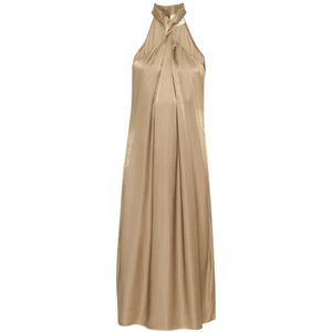 My Essential Wardrobe - Jurk Estelle - Karamel - Blousejurken