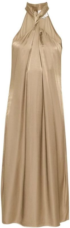 My Essential Wardrobe - Jurk Estelle - Karamel - Blousejurken