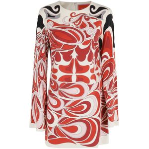 La DoubleJ, Dames, Jurken, Veelkleurig, Maat: S