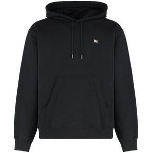 Burberry - Hoodie - Grijs - Katoenmix