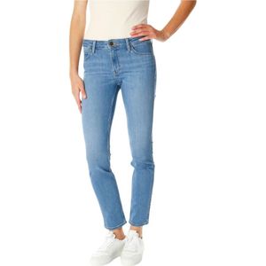 Lee, Dames, Jeans, Blauw, Maat: W24 L31 Katoen,