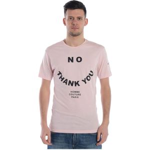 Daniele Alessandrini, Heren, Tops, Roze, Maat: M Katoen,