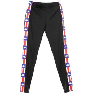 Kappa, Dames, Broeken, Zwart, Maat: M Synthetisch,