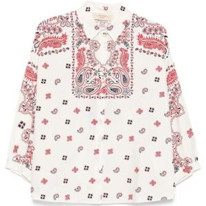 Weekend Max Mara, Dames, Blouses & Shirts, Veelkleurig, Maat: S