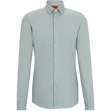 BOSS - Zakelijk Overhemd - Effen - Regular Fit - Lange Mouwen