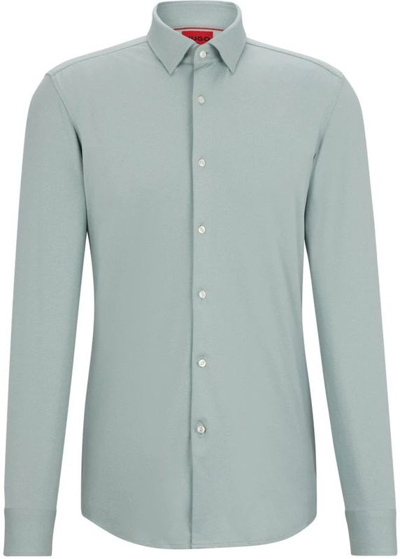 BOSS - Zakelijk Overhemd - Effen - Regular Fit - Lange Mouwen
