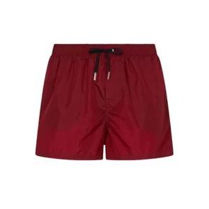 Dsquared2 Bordeaux Sea Kleding Boxer Midi , Red , Heren , Maat: XL