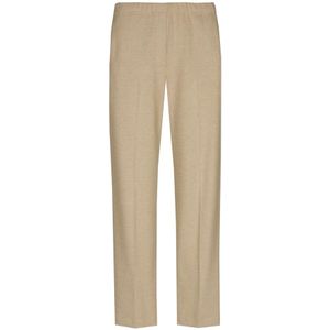 Marie Méro, Dames, Broeken, Beige, Maat: S Katoen,