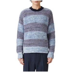 Iceberg, Heren, Truien, Blauw, Maat: M Wol,