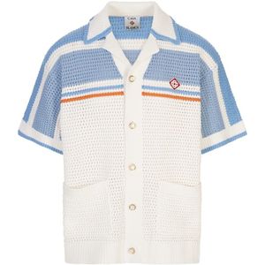 Casablanca, Heren, Overhemden, Veelkleurig, Maat: L Katoen,