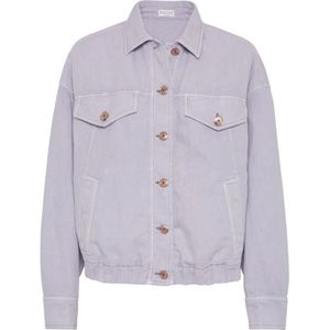 Brunello Cucinelli, Dames, Jassen, Paars, Maat: 3XS